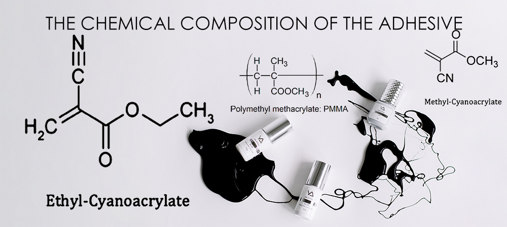 The chemical composition of the glue.